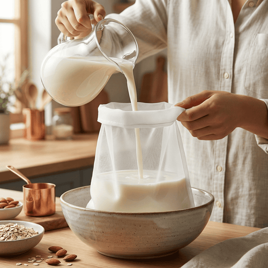 LOT DE 5 SACS FILTRANTS RÉUTILISABLES