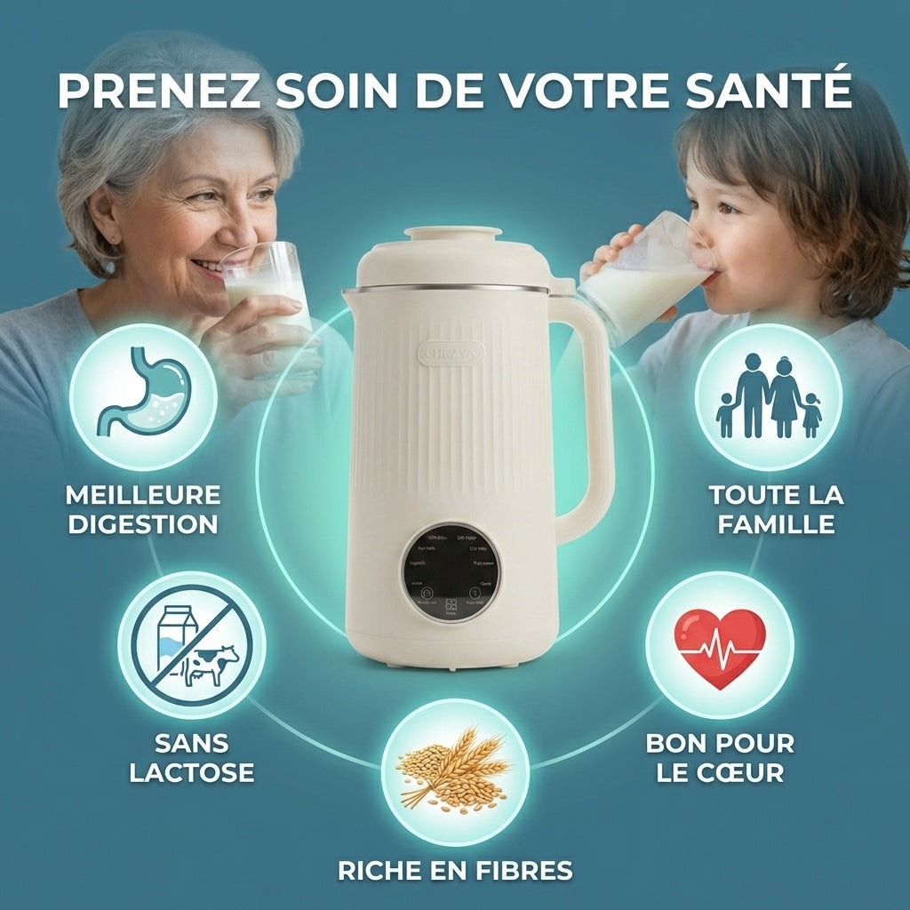 Préparateur de lait végétal CHEZYA