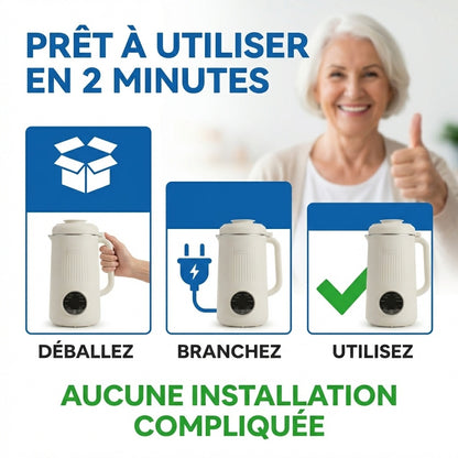 Préparateur de lait végétal CHEZYA