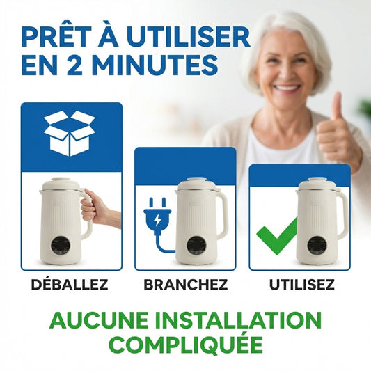 Préparateur de lait végétal CHEZYA